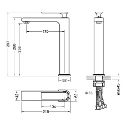 Timo Смеситель для раковины Anni 2711/03F – фотография-2